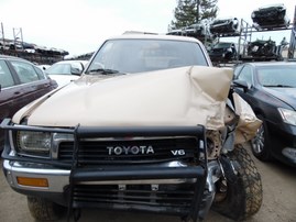 1991 TOYOTA 4RUNNER SR5 TAN 3.0L AT 4WD Z18097